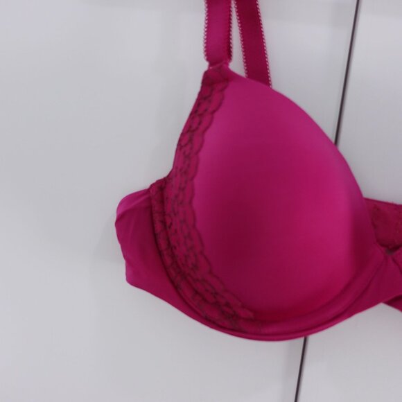 NWOT Maidenform One Fab Fit 2.0 T-Shirt Shaping Underwire Bra Pink Size 36B - Picture 3 of 6